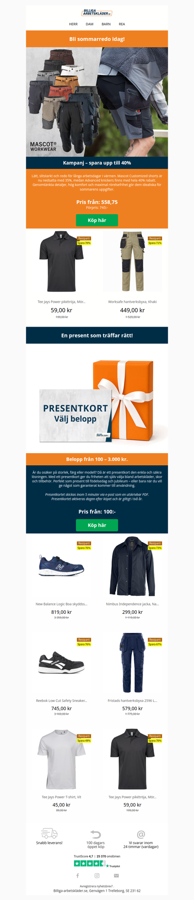 Shorts från Mascot: spara 35% 😎