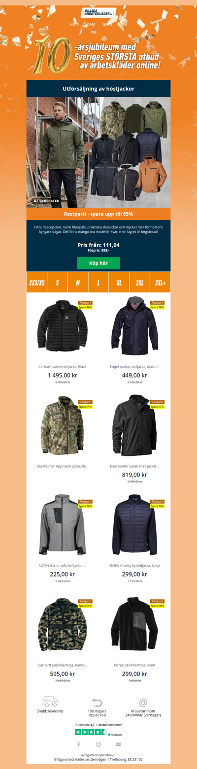 Hitta höstjackan! Pris från: 111,94