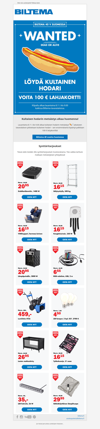 Kultaisen hodarin metsästys 🌭🔎