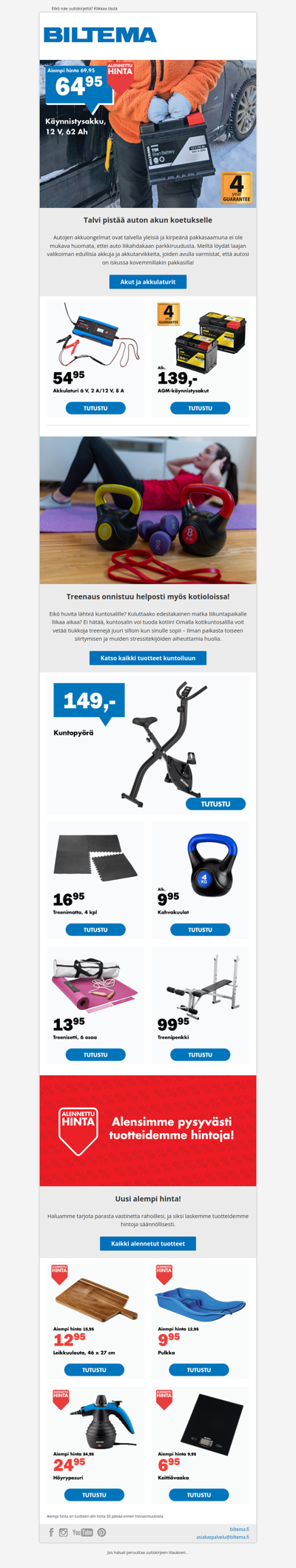Pakkaset ovat täällä – kaipaako autosi akku päivitystä? ❄️