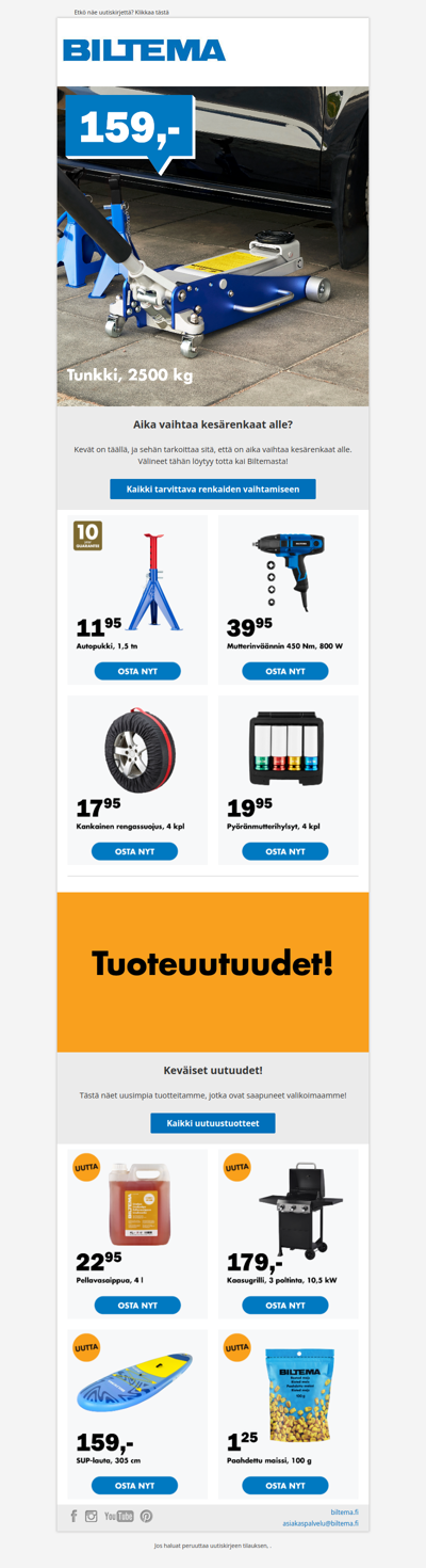 Aika vaihtaa kesärenkaat alle? 👀