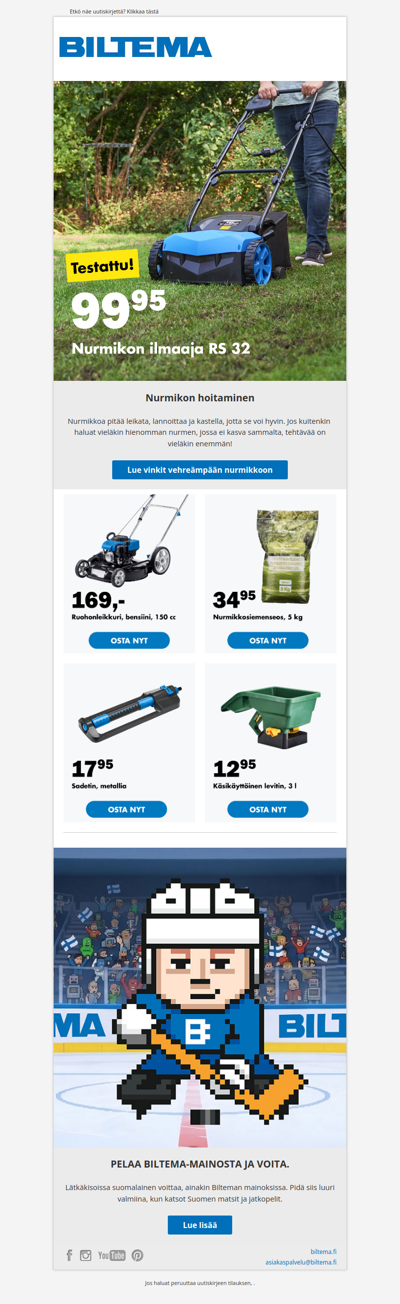 Onko naapurin nurmikko vihreämpi?