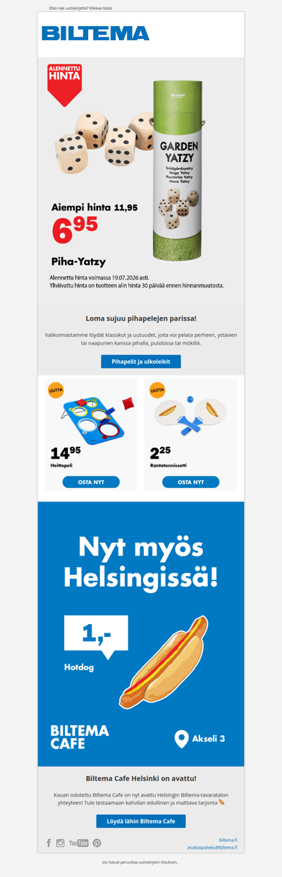 Piha Yatzy -41% ALENNUS 🔻