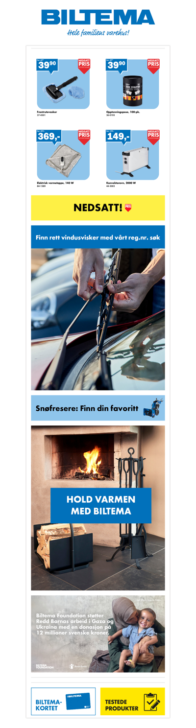 Knallpris på fire sesongprodukter