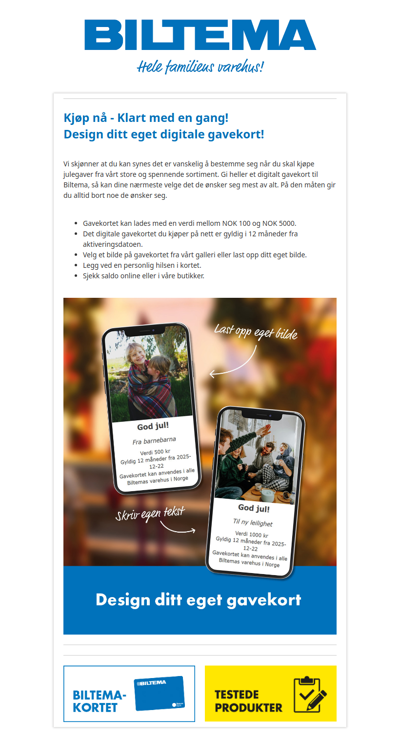 Glemt en julegave?