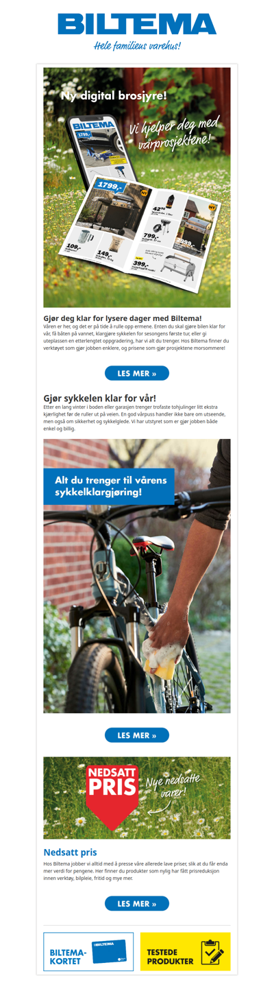 Brosjyren for april er ute nå!