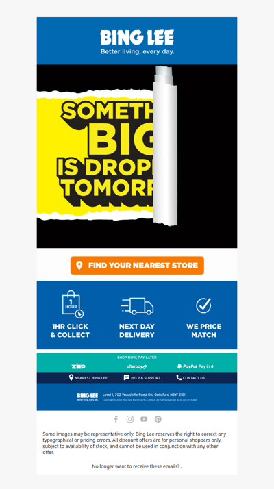 Something big is coming!