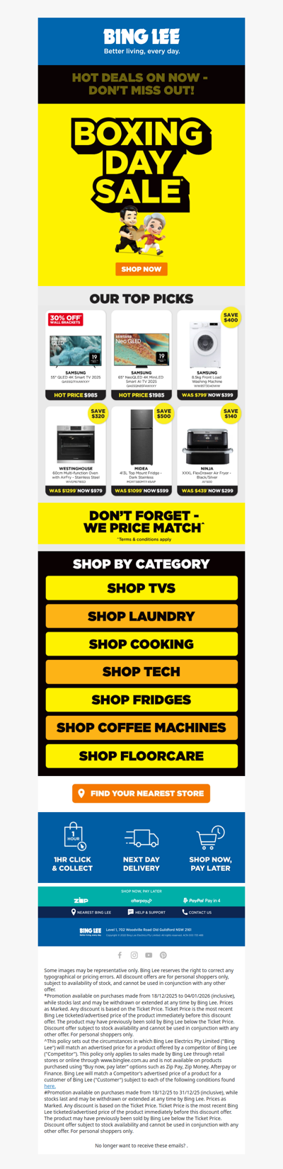 Don’t Miss Out — Boxing Day Is On! ⏳