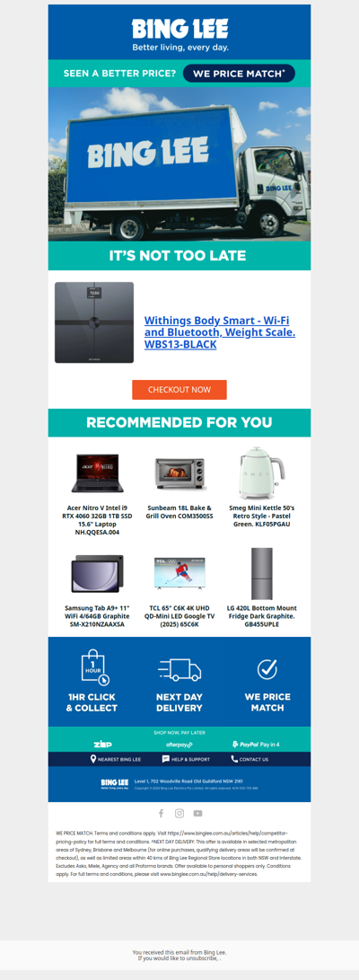 Still thinking it over?