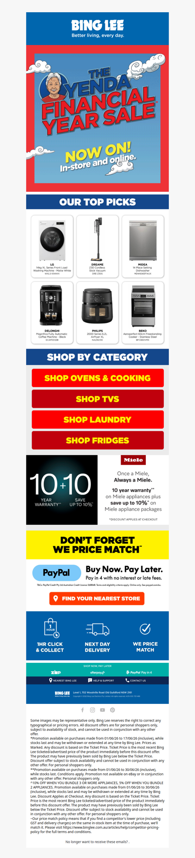 It’s that time of year - the EOFY Sale is here 💸