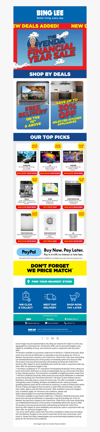 The EOFY Sale just got even better 💥