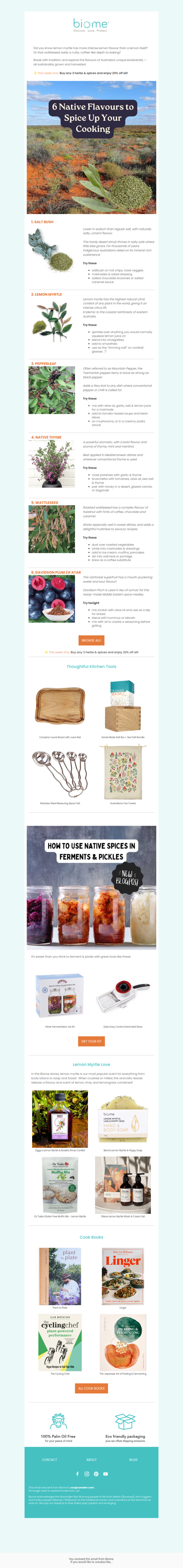 Bring the wild flavours of Australia to your table!