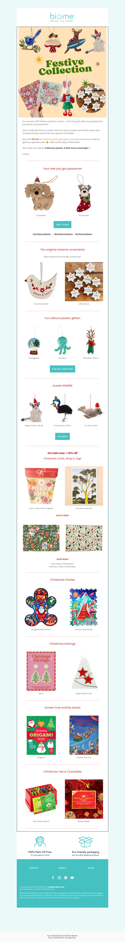 Festive favourites are here🎄✨ Fair trade, Aussie celebration