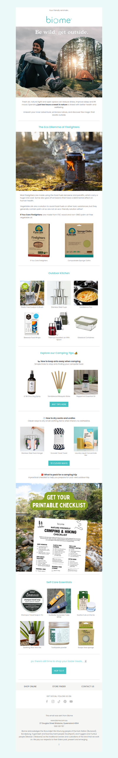 Be wild, get outside 🌿