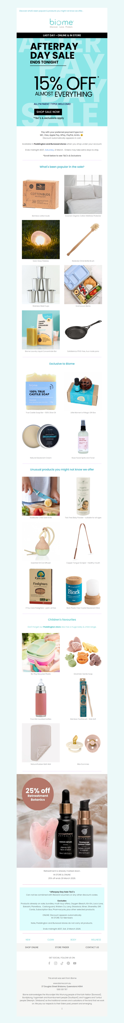 ❣️ Last Day for 15% off*