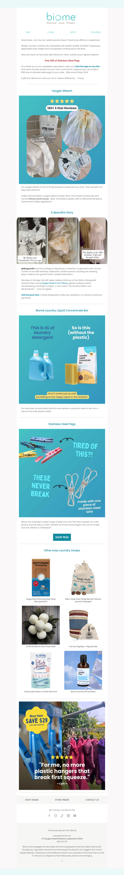 Good news...low-tox, low-waste laundry is possible!