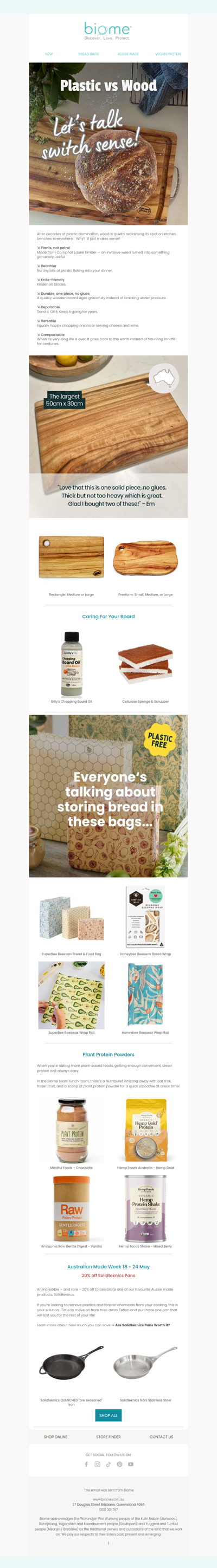 Plastic chopping boards? We need to talk! 😐