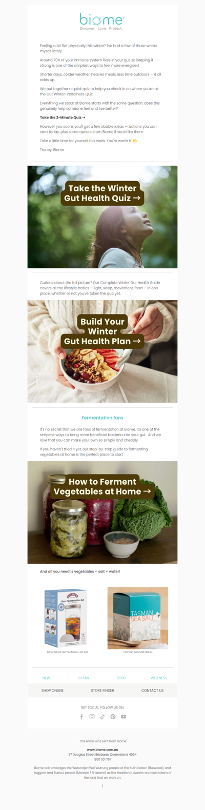 Why winter hits your gut first 🥗