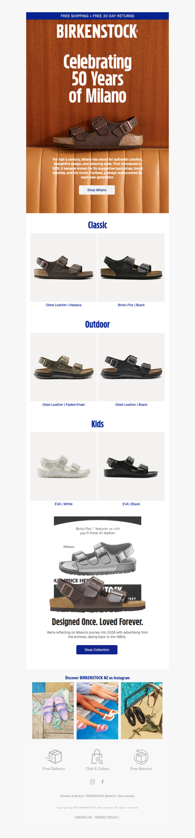 50 years of Milano | A classic for every step