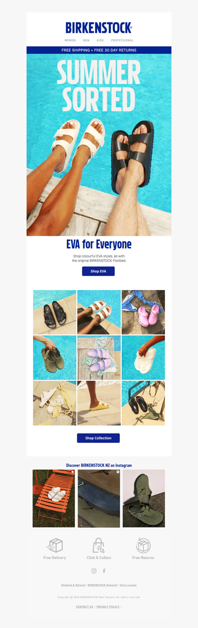 Poolside colour pop in EVA  🌊