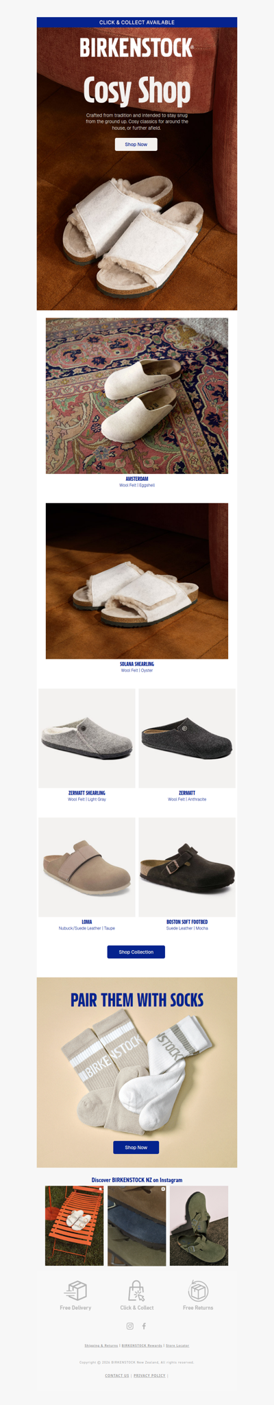 Slip into your cosies ☁️