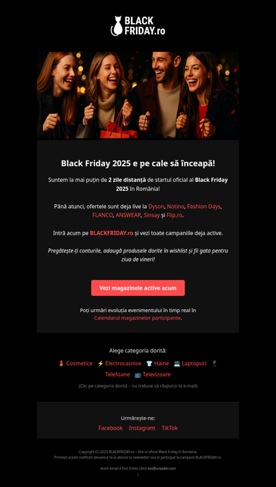 Se simte în aer: Black Friday 2025 e pe cale să înceapă!