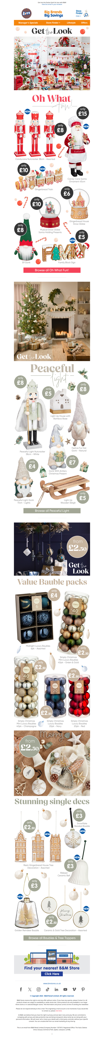 Find Value this Christmas with Decs from £2.50