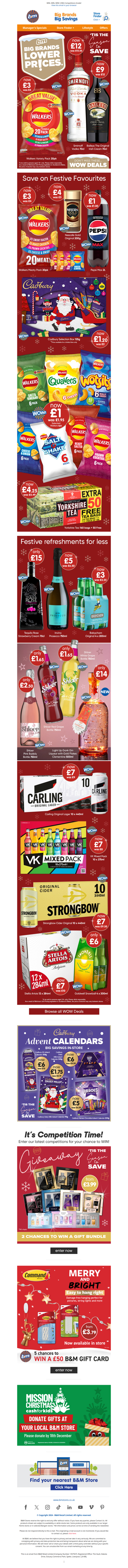 Incredible Deals on your Festive Favourites