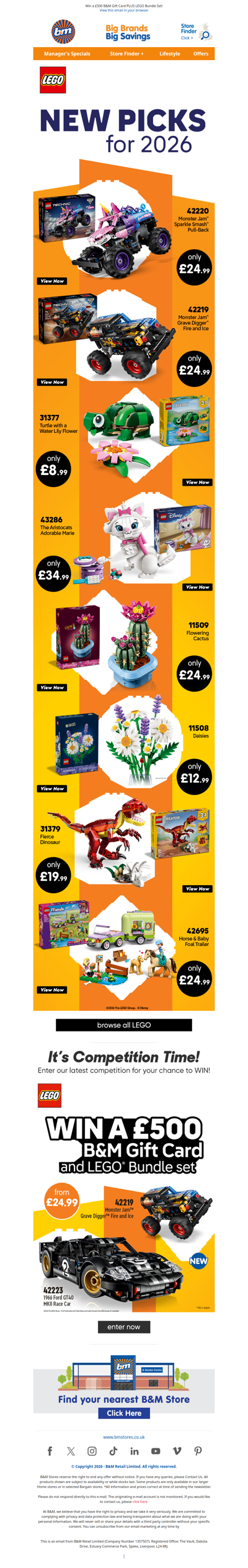 The Perfect LEGO Sets for Gifts or Playtime – From £8.99!