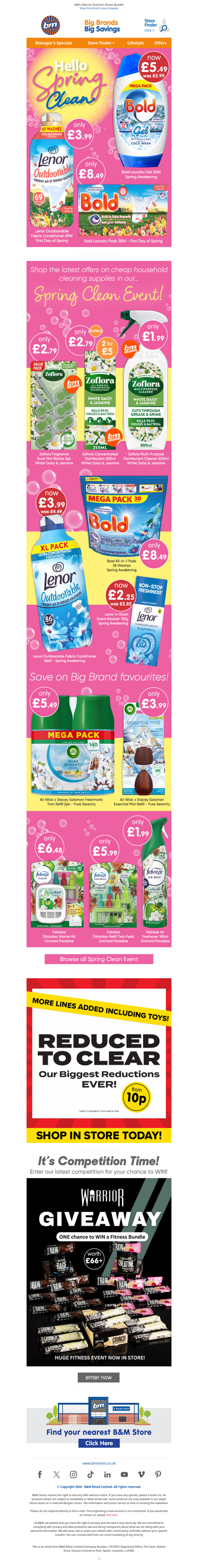 Spring Clean Starts Here