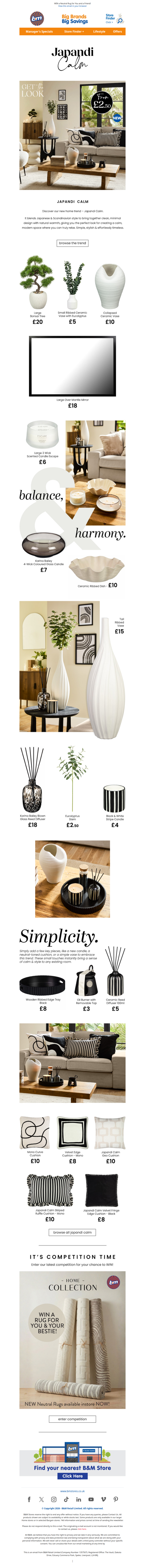 Discover our new home trend everyone's loving: Japandi Calm