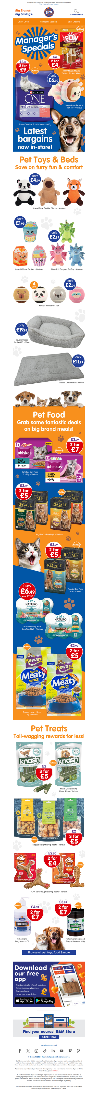 Paw-some Deals in Manager’s Specials 🐾
