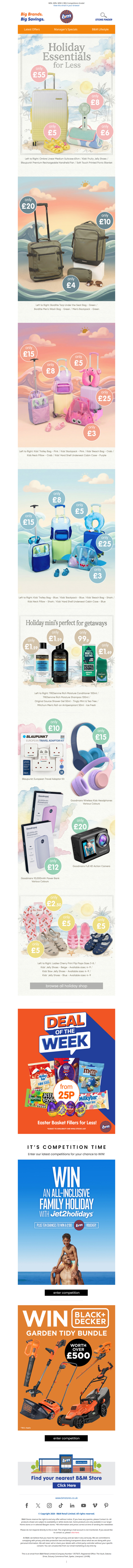 Get holiday ready for less