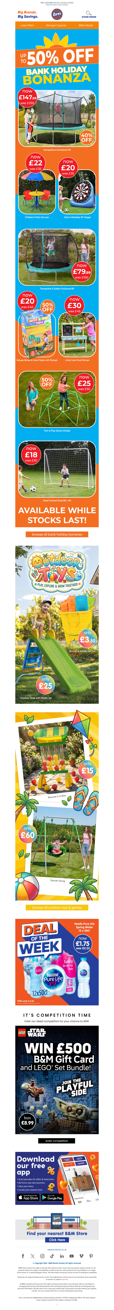 Garden Fun Starts Here with our Bank Holiday Bonanza