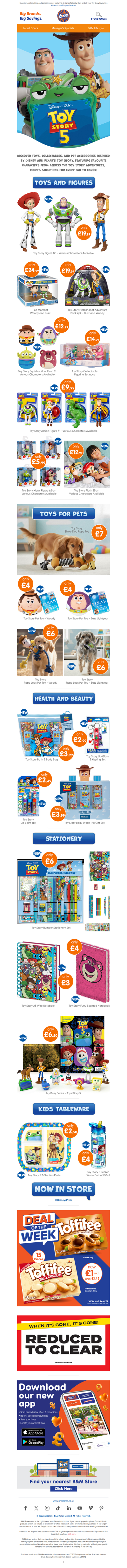 Discover Our New Toy Story Collection