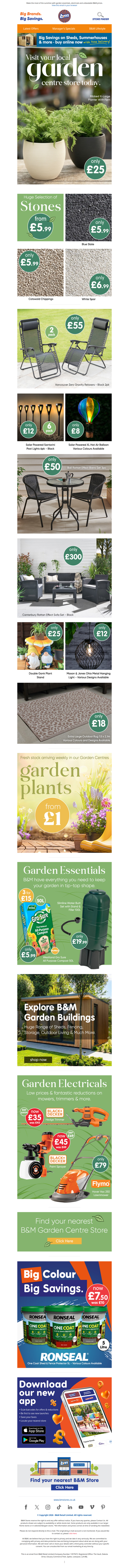 Hot weather, cool prices – shop your garden must-haves