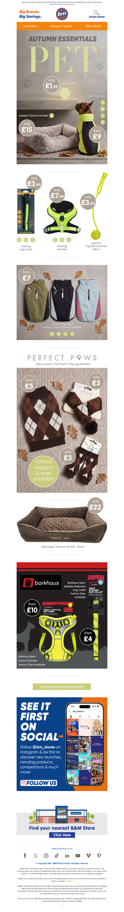 Your Pet's Autumn Essentials 🍂 🐾