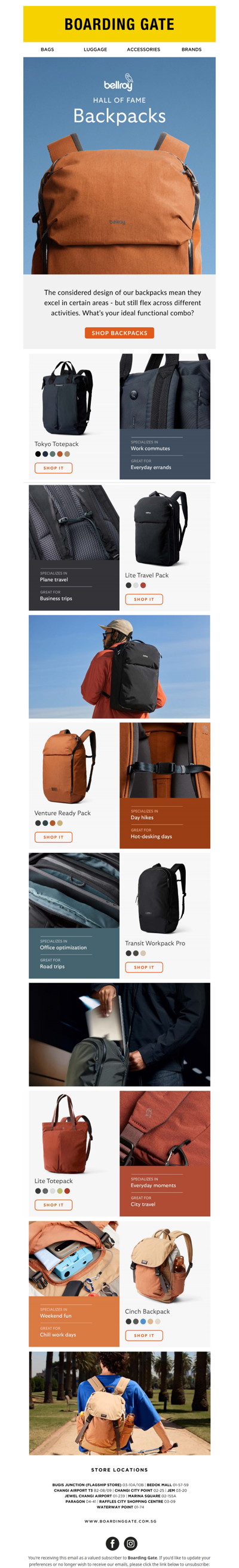 Workdays, Weekends, and Getaways – Bellroy Has Your Back!