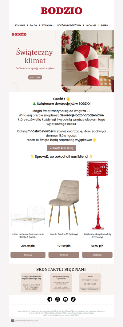 Cześć ! Odkryj Świąteczną Magię w BODZIO! 🎄✨