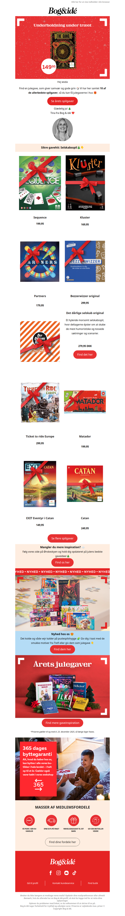 Top 10 til spilelskeren 🎁