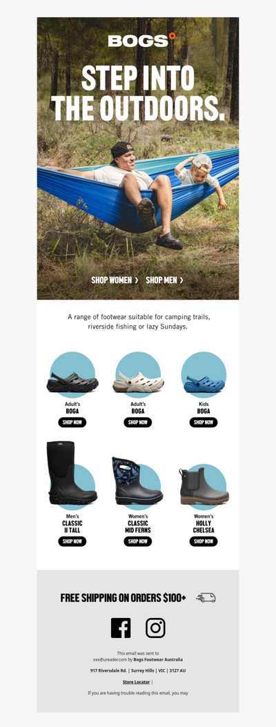 Footwear Made For The Outdoors