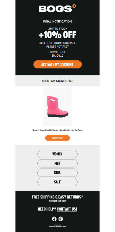 Final Hours: 10% Off These Low-Stock Products