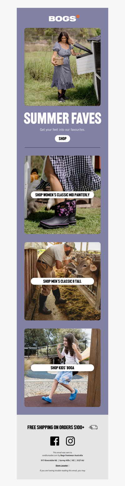 Get Your Feet Into Our Favourites