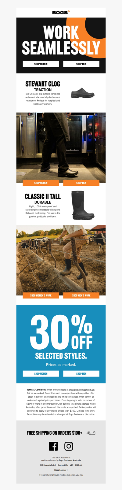 Work It With Our Footwear