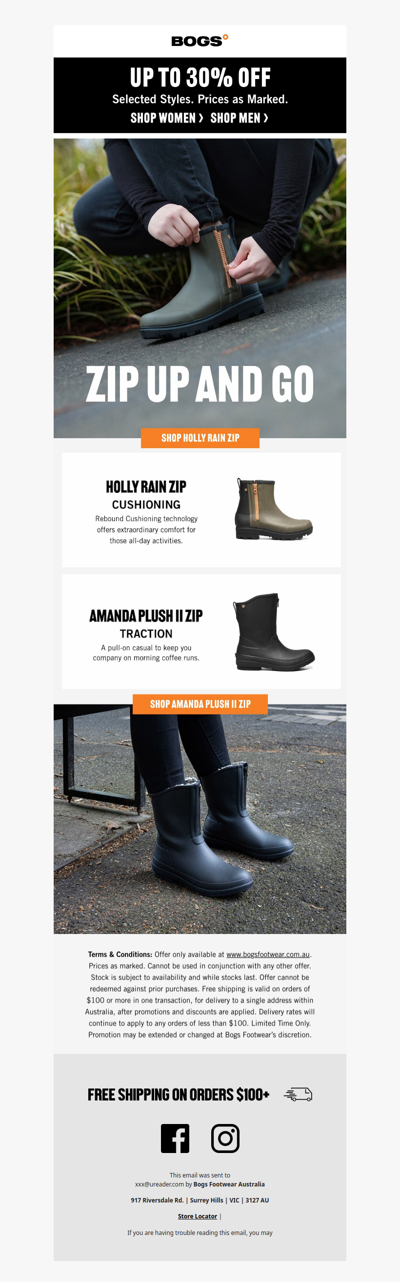 Final Days | Up To 30% Off Selected Styles