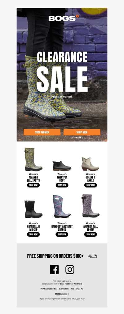Clearance Sale | Shop Now