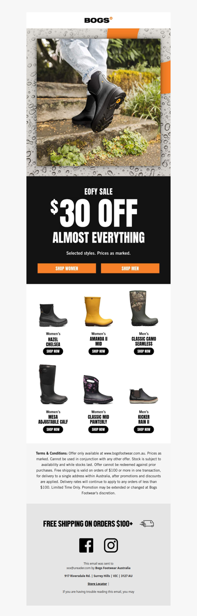 EOFY Sale Starts Now