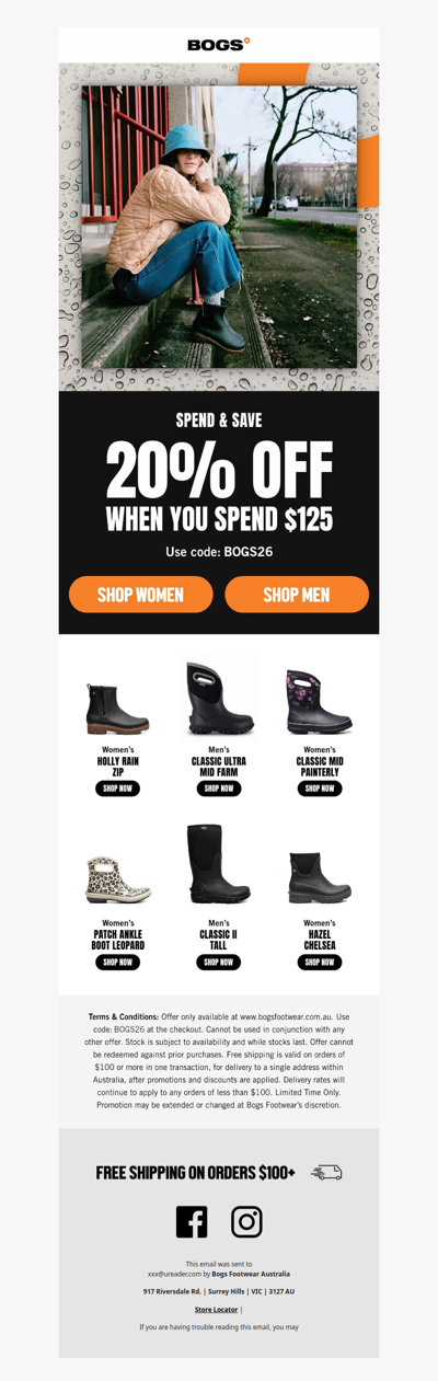 Spend & Save | Starts Now
