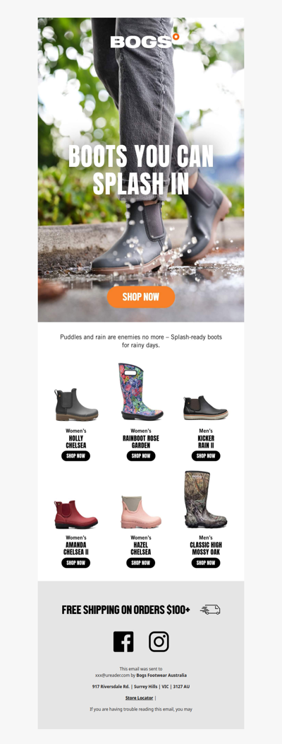 Splash-Ready Boots