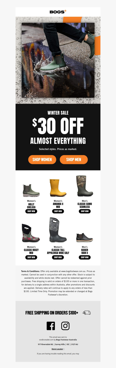 Winter Sale | Starts Now